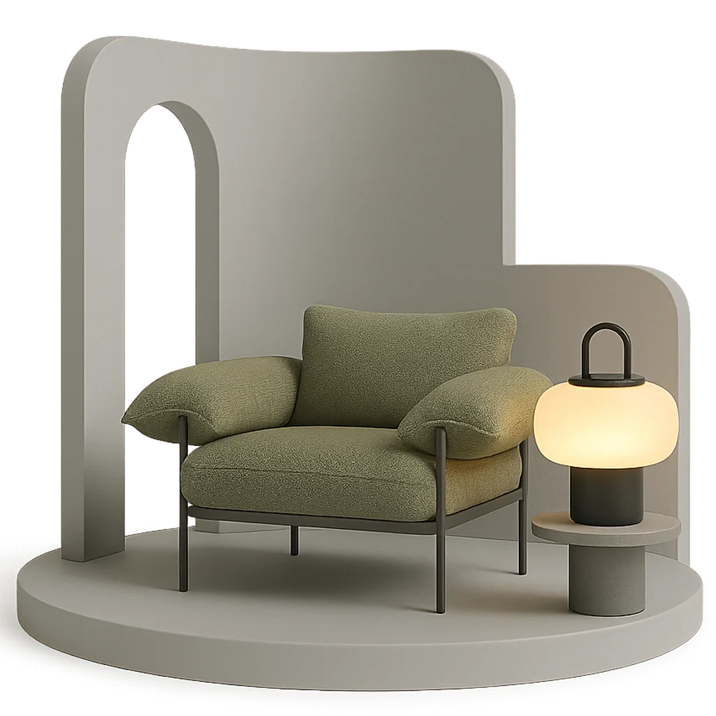 ABAZZUR™: Luminárias Modernas