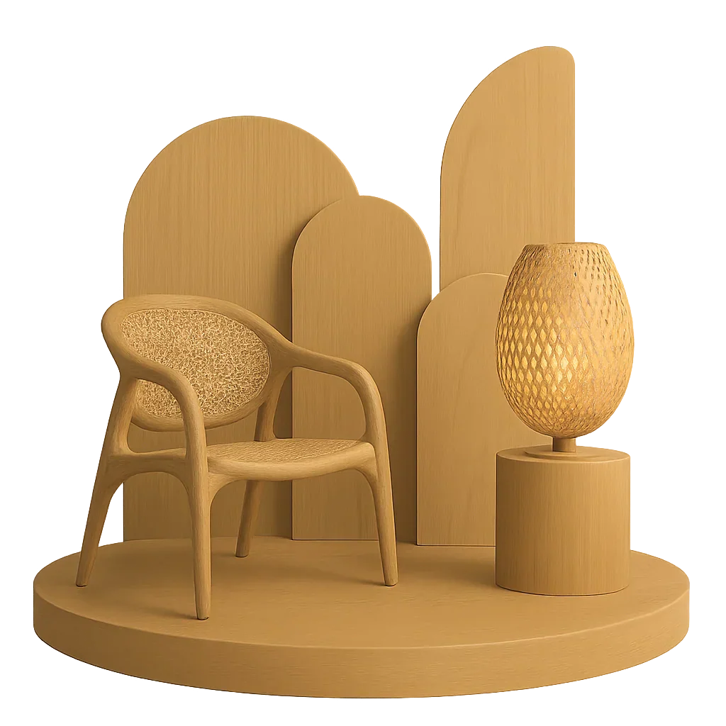 ABAZZUR™: Luminárias Rústicas