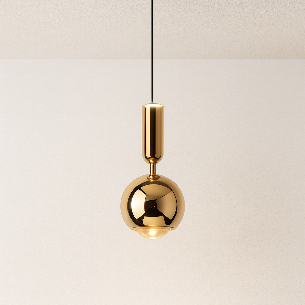 Luminária Pendente Moderna Minimalista LED Metal Acrílico Pegli