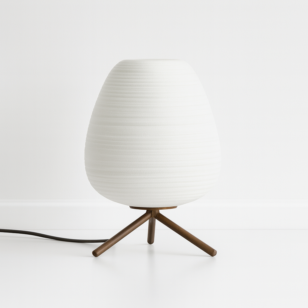 Luminária de Mesa Abajur Moderna Minimalista Metal Vidro Cotto