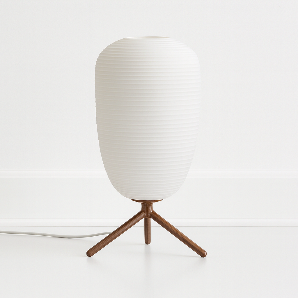 Luminária de Mesa Abajur Moderna Minimalista Metal Vidro Cotto