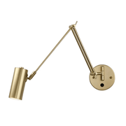 Luminária Arandela Moderna Minimalista Articulada Dourado Hellemmes - ABAZZUR™