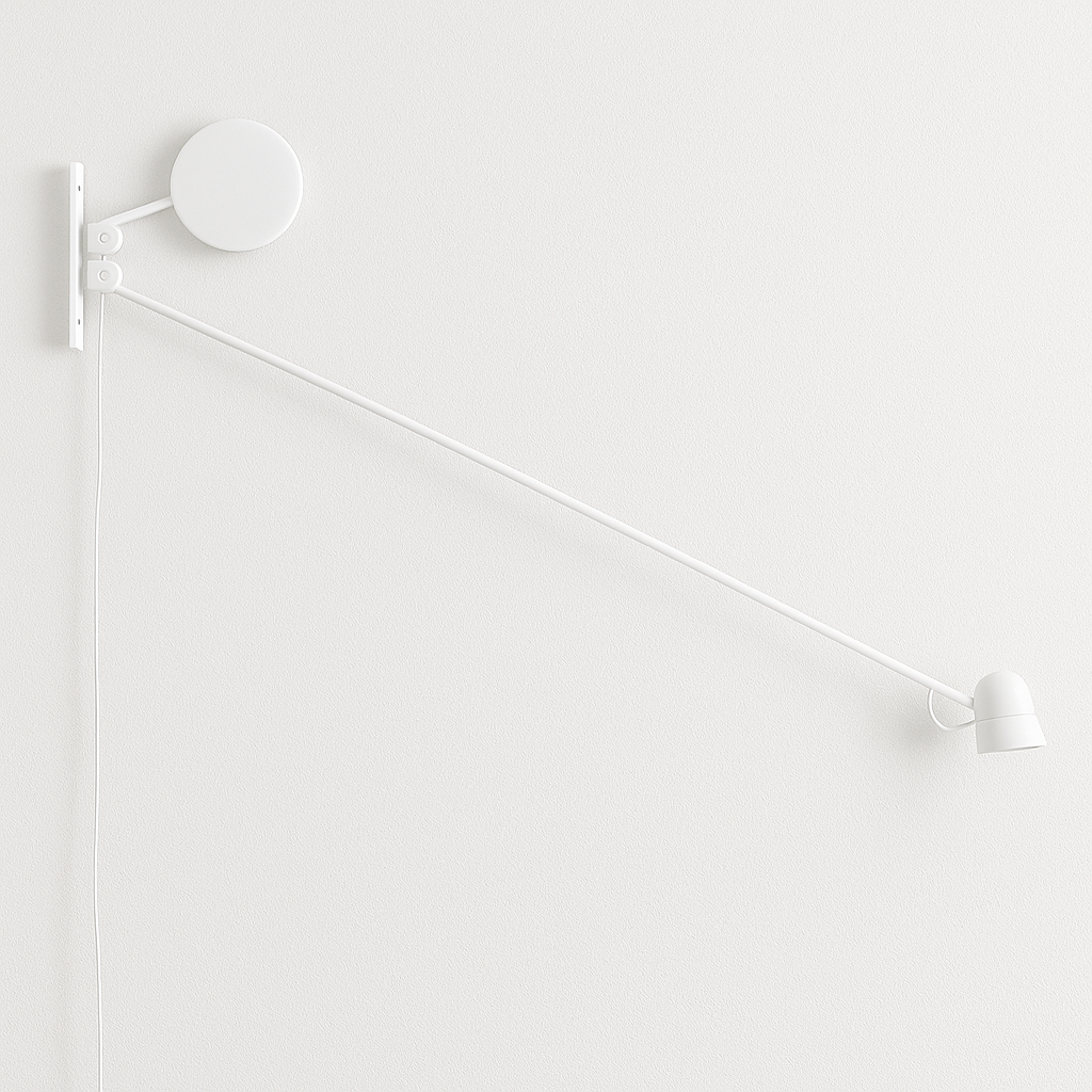 Luminária Arandela Moderna Minimalista Industrial Articulada Powai - ABAZZUR™