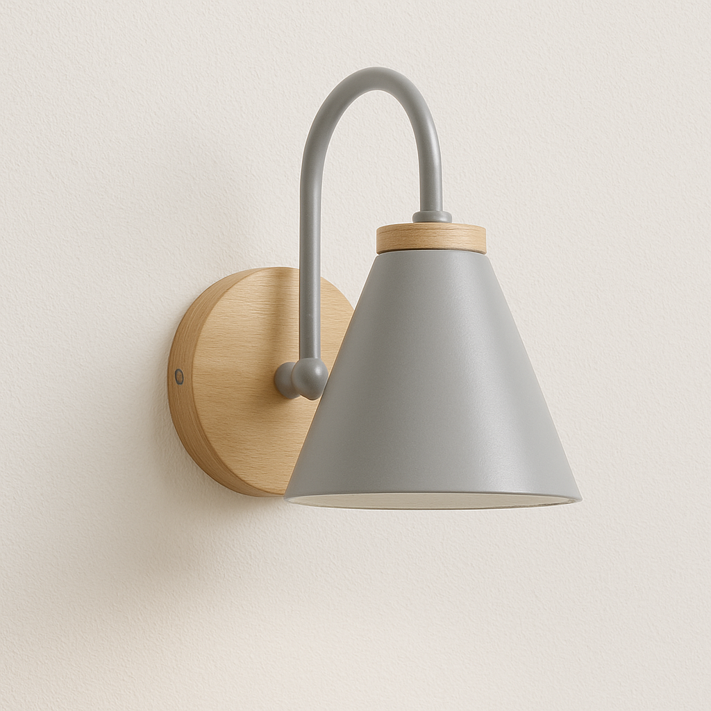 Luminária Arandela Moderna Minimalista Infantil Retrô Lufki - ABAZZUR™