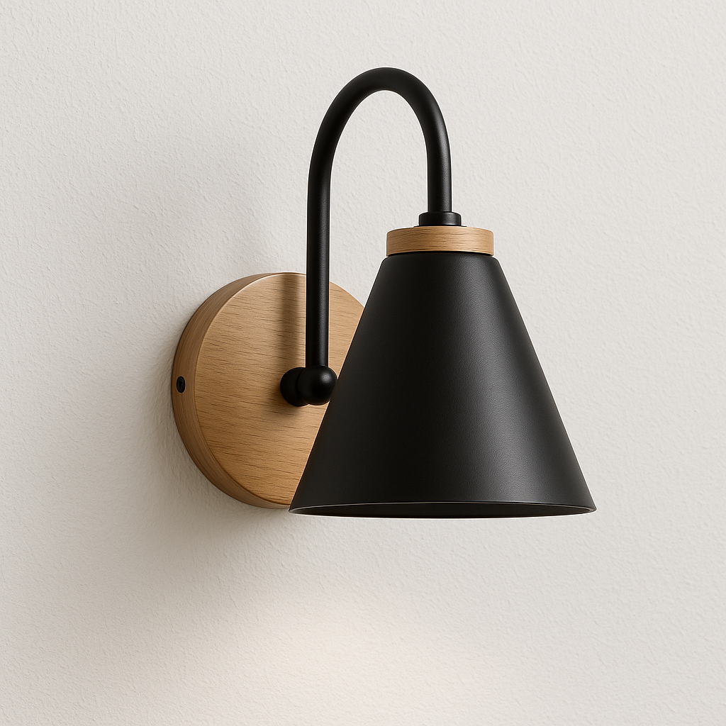 Luminária Arandela Moderna Minimalista Infantil Retrô Lufki - ABAZZUR™