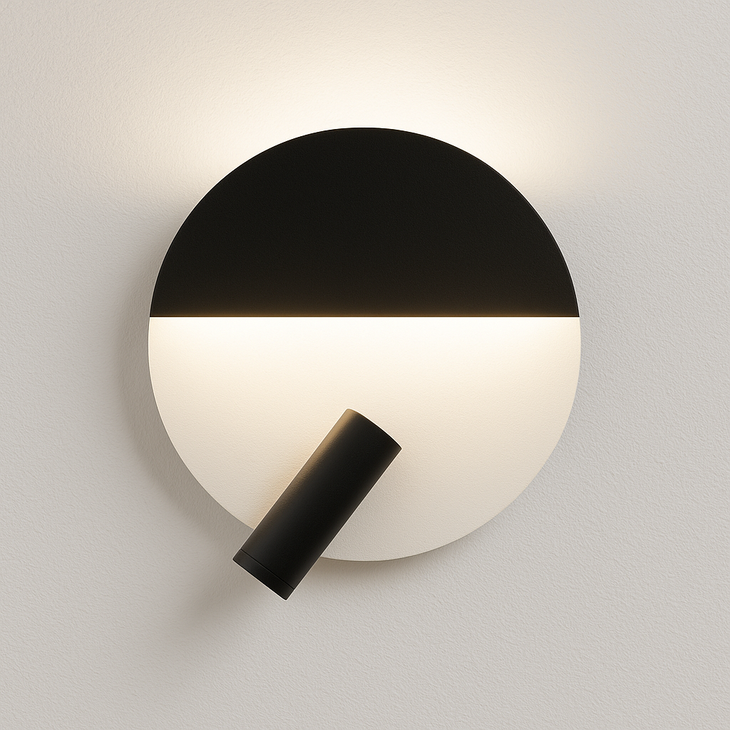 Luminária Arandela Moderna Minimalista Spot Direcionável LED Pilsn - ABAZZUR™