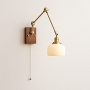 Luminária Arandela Moderna Minimalista Vidro Metal Monza - ABAZZUR™