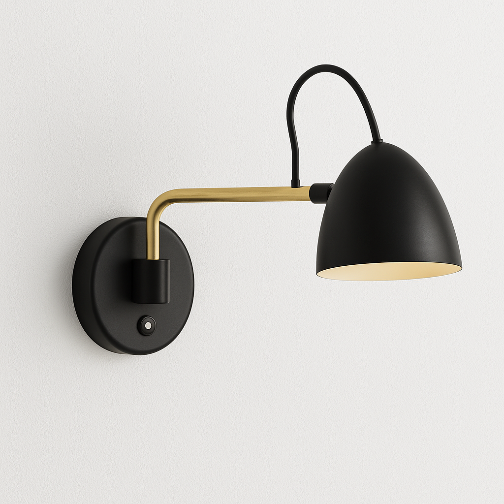 Luminária Arandela Moderno Minimalista Articulada Clapham - ABAZZUR™