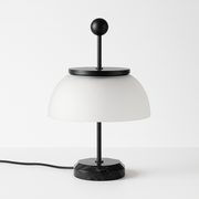 Luminária de Mesa Abajur Moderna Metal Vidro Bayon - ABAZZUR™