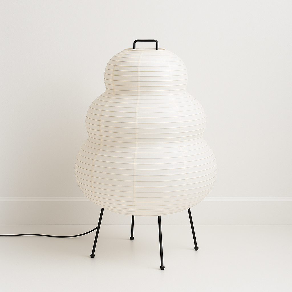Luminária de Mesa Abajur Moderna Minimalista Papel Nacle - ABAZZUR™