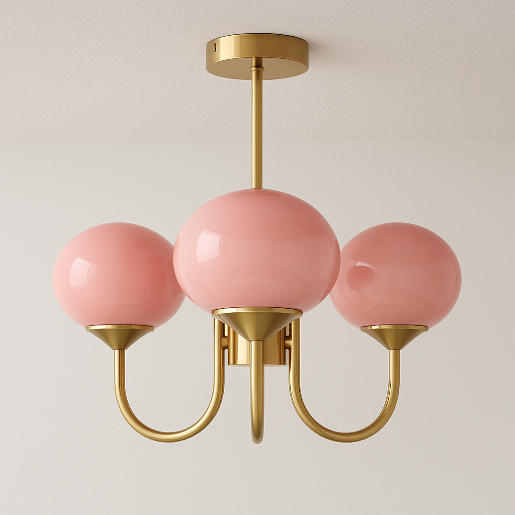 Luminária Pendente Moderna Minimalista Metal Vidro Brillance - ABAZZUR™