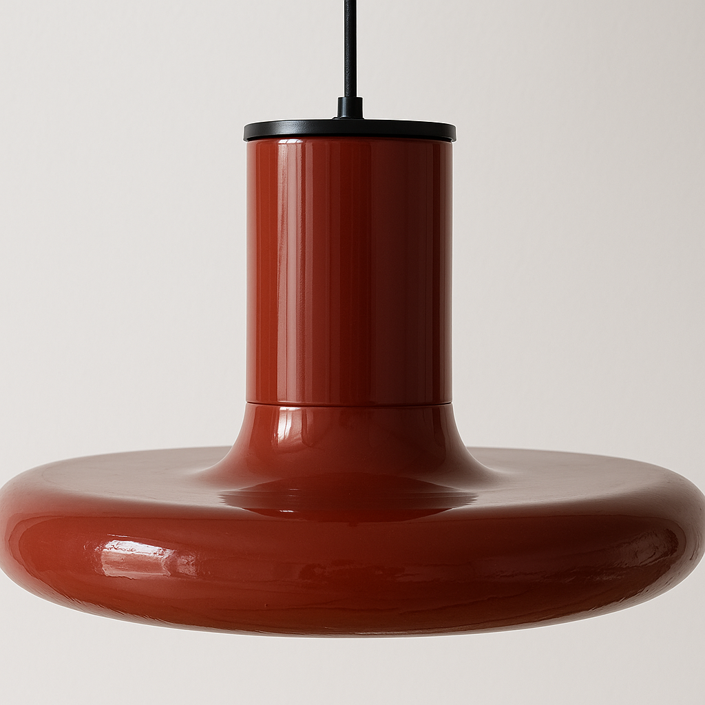 Luminária Pendente Moderna Minimalista Vidro Metal Astre - ABAZZUR™