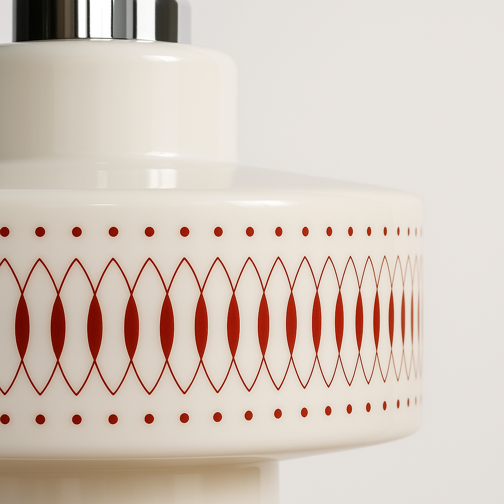 Luminária Pendente Moderna Minimalista Vidro Metal Brise-lumière - ABAZZUR™